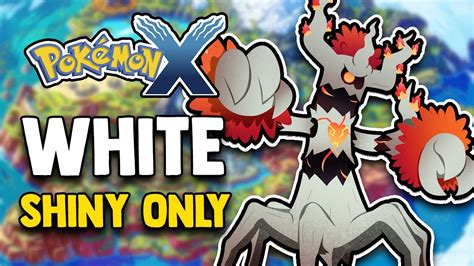 POKEMON X HARDCORE NUZLOCKE WHITE COLORED SHINY ONLY SHINY NUZLOCKE YouTube