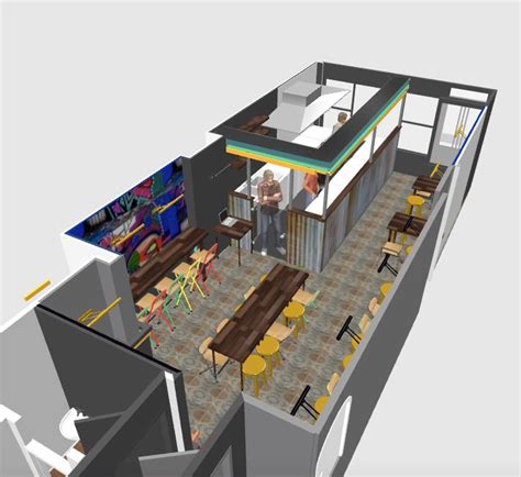 3d Restaurant Floor Plan - House Decor Concept Ideas