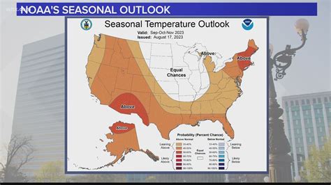 Noaa Releases Its Seasonal Outlook For The Fall