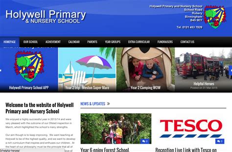 Ryedale Web Solutions | School & Business Website Design » Holywell ...