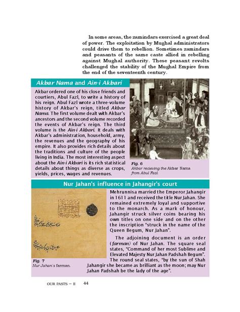 Ncert Book Class Social Science Chapter The Mughals Th To Th