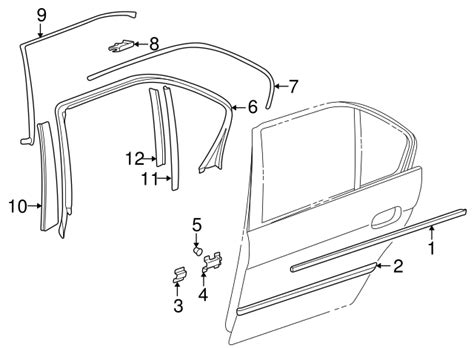 Genuine Bmw Body Side Molding Free Shipping On Most