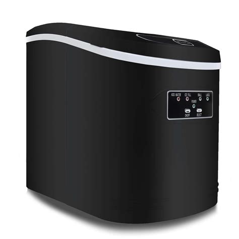 Metallic Black Portable Ice Maker IMC 270MB Whynter