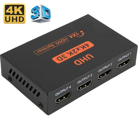 Divisor De Puertos Uhd K Compatible Con Hdmi X Amplificador