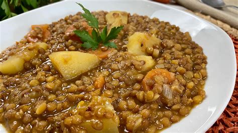 Lentejas Con Verduras I Receta Tradicional Muy F Cil