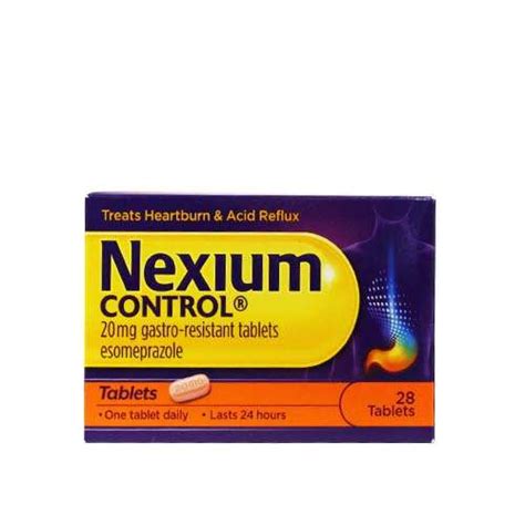 Nexium Control Gastro Resistant Tablets Expresschemist Co Uk Buy