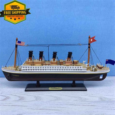 Titanic Wooden Model Ship Nautical Wood Crafts Cruise Creative - Etsy