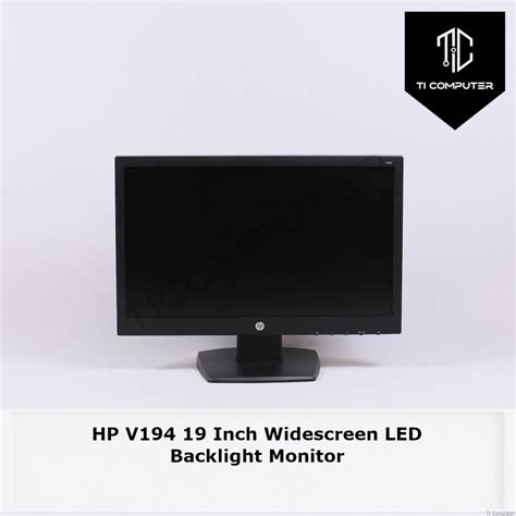 HP V194 19 Inch Widescreen LED Backlight Refurbished Monitor