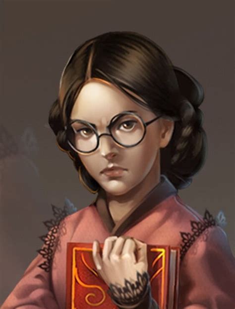 F Wizard Robes Magic Book Glasses Portrait Female Urban City Tower Lg Фан арт Фэнтези Идеи