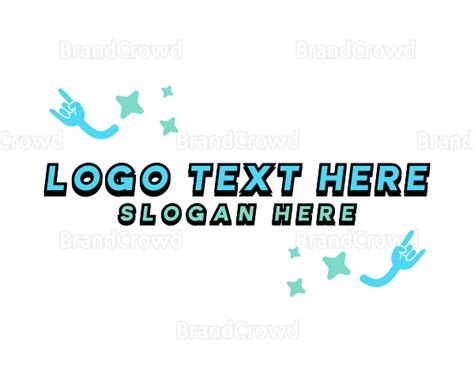 Hand Rockstar Band Logo | BrandCrowd Logo Maker