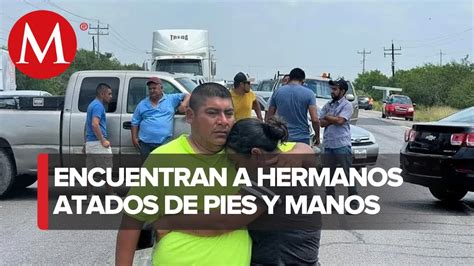 Hermanos Desaparecidos En Tamaulipas Fueron Encontrados Amarrados Al