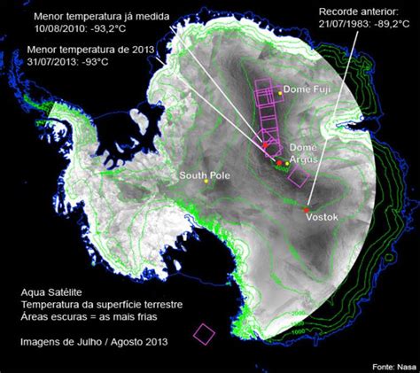 C Cientistas Registram Frio Recorde Na Ant Rtida