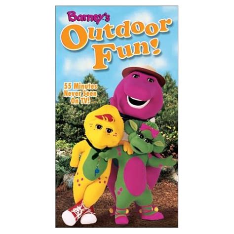 Barneys Outdoor Fun Vhs Barney