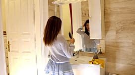 Porn Casting Behind The Scenes As Hot Raver Music Festival Blonde Girl In A See Through Dress Is