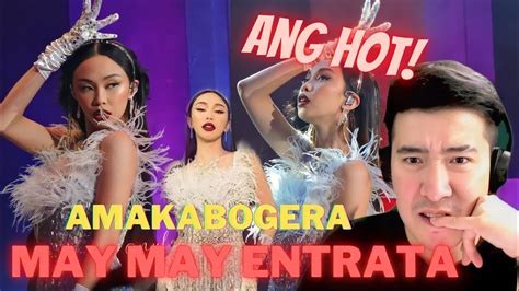 Reaction Maymay Entrata Performs Amakabogera In Awit Awards