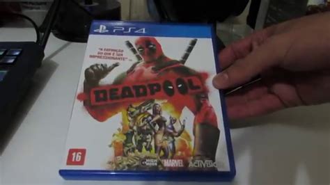 Deadpool Unboxing Ps4 Youtube