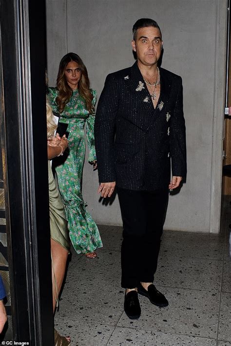 Robbie Williams And Ayda Field Are Every Inch The Stylish Couple As