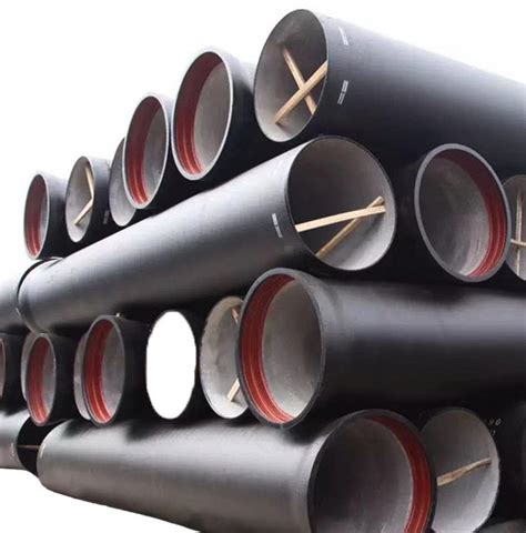 ISO2531 Cement Lined Ductile Cast Iron Pipes K9 For Potable Water