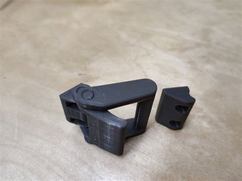 Cam Latch For Boxes 3D Printed Design