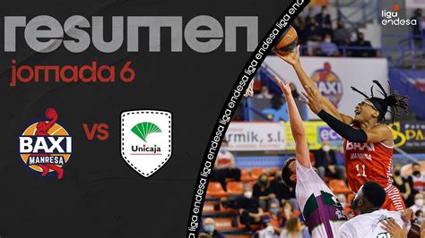 BAXI Manresa Unicaja 85 74 RESUMEN Liga Endesa 2021 22 YouTube