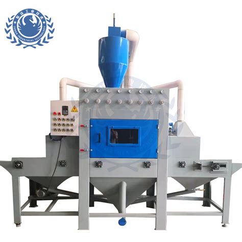 CE Automatic Sandblasting Machine Turntable Sand Blast Cabinet