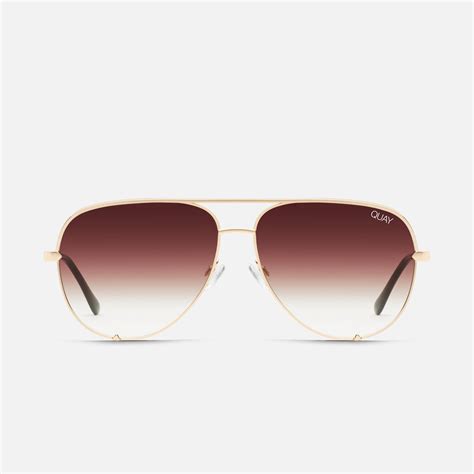 High Key Aviator Sunglasses Quay Australia