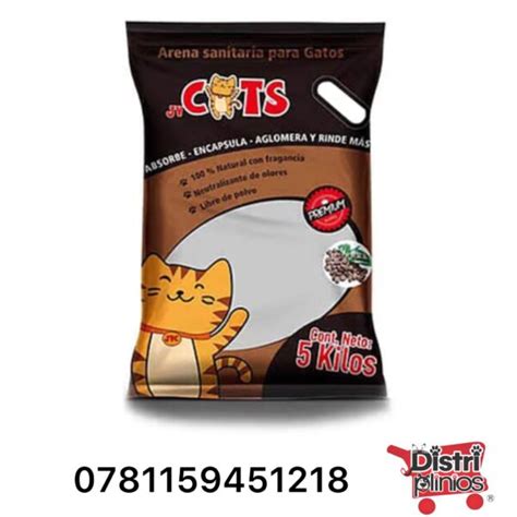 Jv Cats Arena Sanitaria Café 5 kg Distriplinios