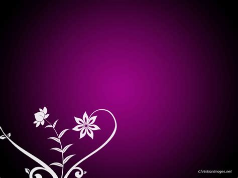 Christian Flower PPT Background - PPT Backgrounds Templates