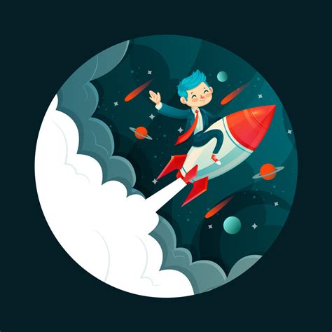 Space Illustrations Collection :: Behance