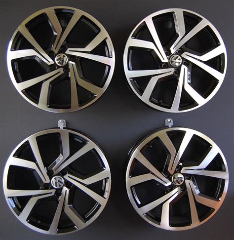 Genuine Set Alloy Rims 18 Inch Vw Volkswagen Polo Brescia 2g0 Ebay