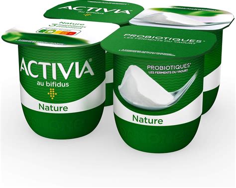 Activia Yaourt Bifidus Nature Les Pots De G Amazon Fr Epicerie