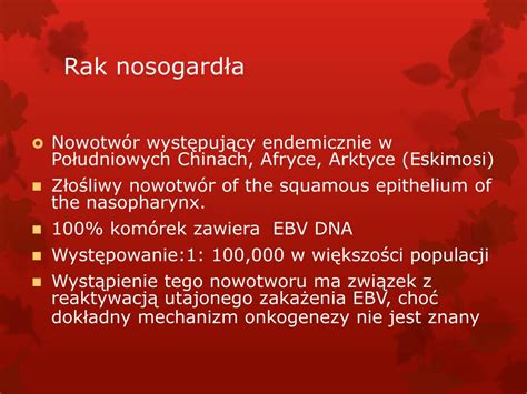 PPT Zakażenie EBV PowerPoint Presentation free download ID 3290786