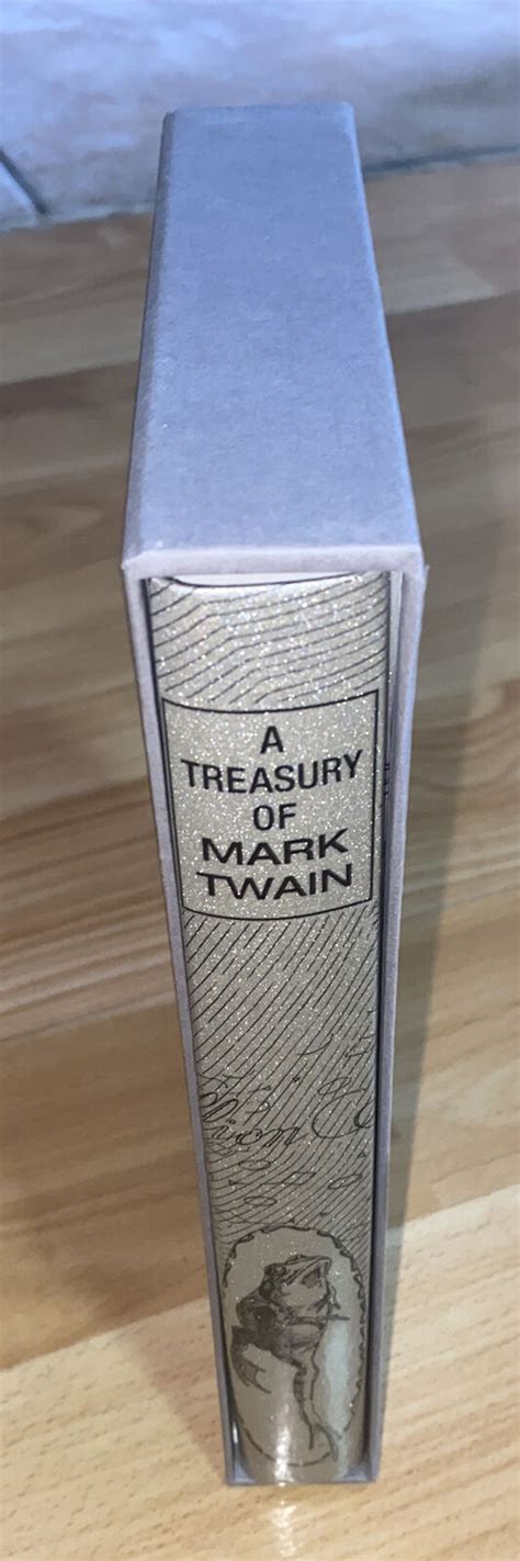 A Treasury Of Mark Twain Folio Society Book With Slipcase Ebay