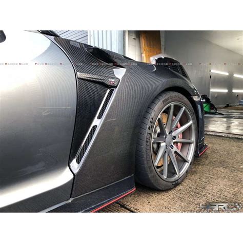 Nissan Gtr R Nismo Style Dry Carbon Front Fender Wings For