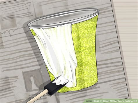 3 Ways To Keep Glitter From Falling Off WikiHow