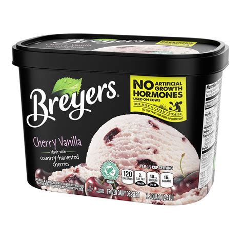 Breyers Sherbet Nutrition Nutrition Ftempo