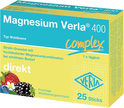 Magnesium Verla Waldbeere Direkt Granulat Sticks Kaufen