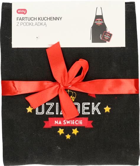 ELOY fartuch kuchenny z podkładką Najlepszy Dziadek na świecie 1