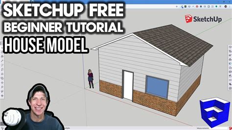 GETTING STARTED with SketchUp Free - Lesson 2 - Creating a House Model ...