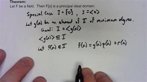 Abstract Algebra 15 3 Principal Ideal Domains Youtube