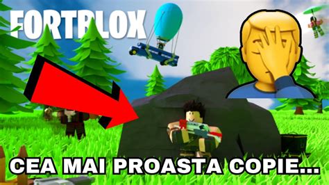 Cea Mai Proasta Copie De Fortnite Pe Roblox Nu Se Poate Youtube