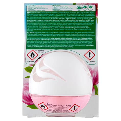 Air Wick Active Fresh Bagno Magnolia E Orchidea Ml Carrefour