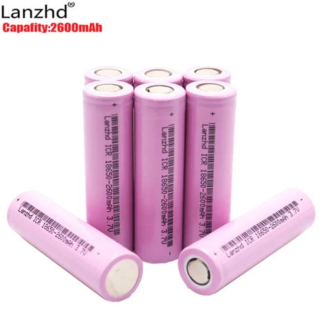 Mah Li Ion Lithium Rechargeable Cell Battery Pack Off