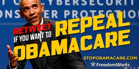 Freedomworks On Twitter Retweet If You Want Congress To Repeal