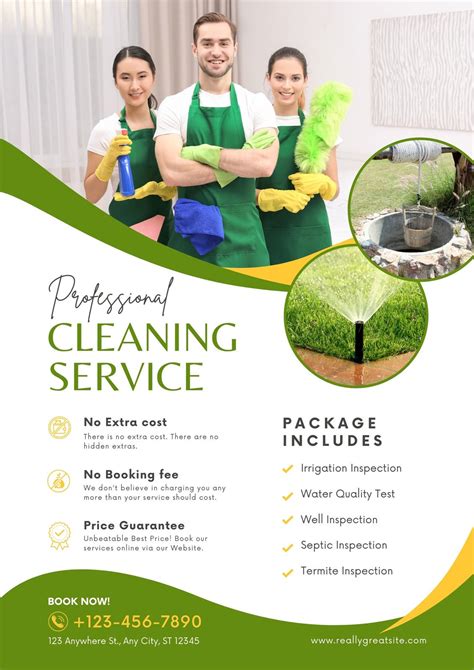 Free Printable House Cleaning Flyers