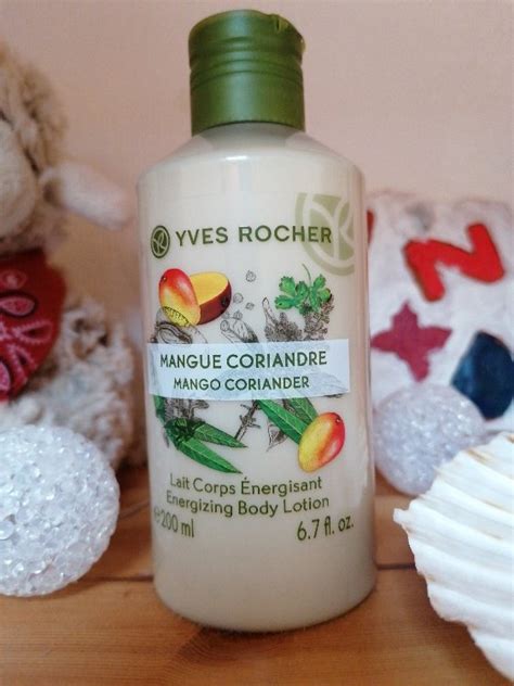 Yves Rocher Lait Corps Mangue Coriandre Flacon Ml Inci Beauty