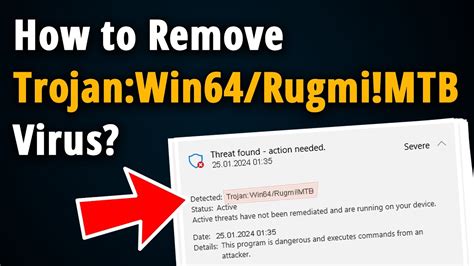 How To Remove Trojan Win Rugmi Mtb Virus Easy Tutorial Youtube