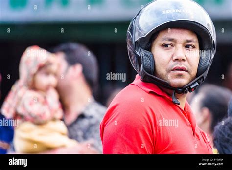 Wearing A Motorcycle Helmet Hi Res Stock Photography And Images Alamy