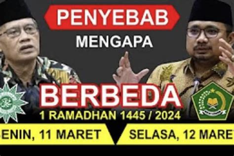 Ternyata Ini Penyebab Perbedaan Awal Bulan Puasa Ramadhan Antara