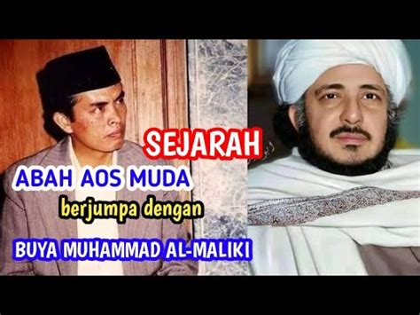 Bertemu Abah Aos Abuya Muhammad Alwi Al Maliki Tidak Bersedia Jadi